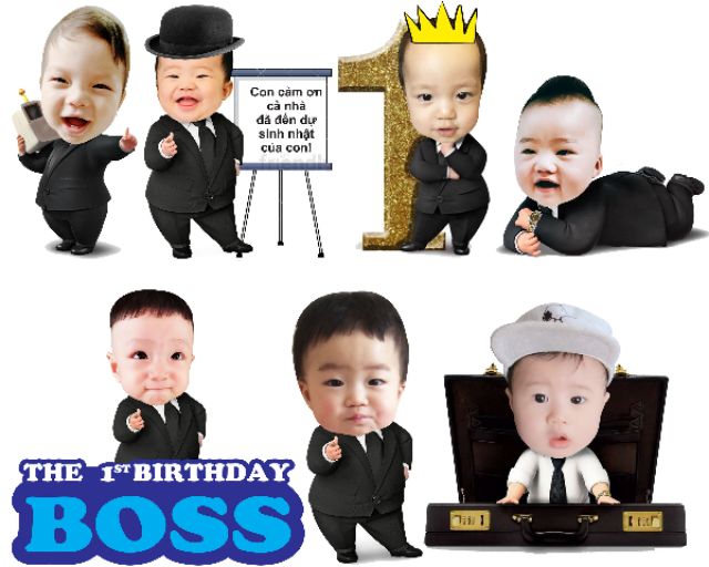 Top 10 mẫu thiết kế chibi đẹp nhất dành cho bé trai  Bóng sinh nhật Con  Cưng